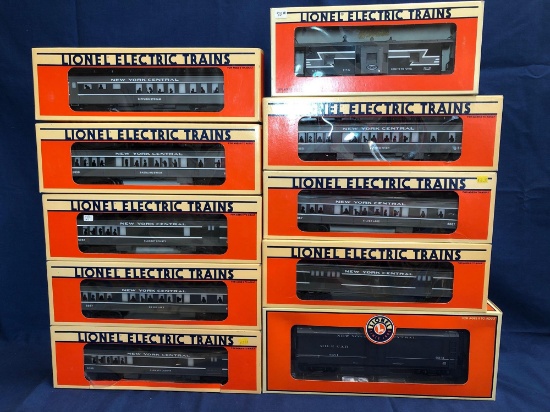 Lionel New York Central Various Train Cars