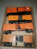 4 Freight Cars (bid x 4)