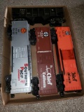3 Freight Cars, 1 Coal Car (bid x 4)