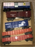 3 Freight Cars, 2 Coal Cars (bid x 5)