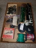 4 Spools of Wires, 1 Engine, Misc. Parts