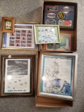 Framed Items, Patches, Thermometer