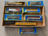 HO Scale Engines and Cars Boxes are Rough