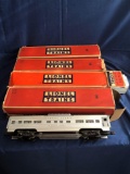 Lionel Baggage Cars and Passenger Cars