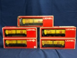 Lionel Shell Tank Cars