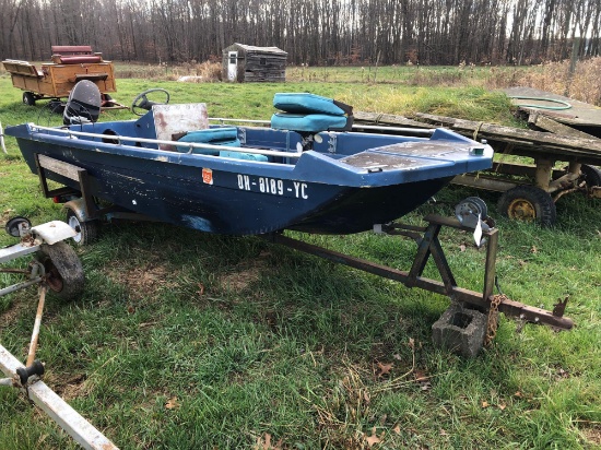 1983 Adventure boat w/ Tee Nee trailer