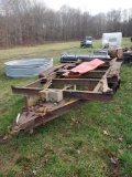 Tri-axle trailer, 18 ft.