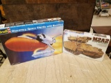 Revell space shuttle and Tamiya M2A2 tank sealed