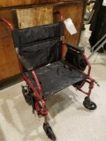 Fold up transport chair medline