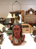 Native American lamp