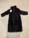 Heavy fur coat
