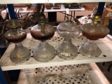 (6) oil lamps