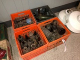 (4) crates of vintage bottles