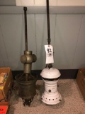 Gas hanging lamps
