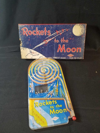 Wolverine rockets to the moon no. 149 marble game