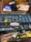 Tool chest with tools, auto parts