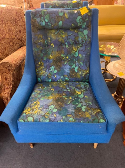 2 fabric accent chairs