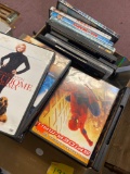 Box full of DVDs