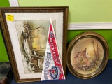 (2) Pictures and Indians Pennant