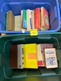 (2) Totes of Books