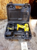 DeQalt Cordless Drill with Charger and Battery