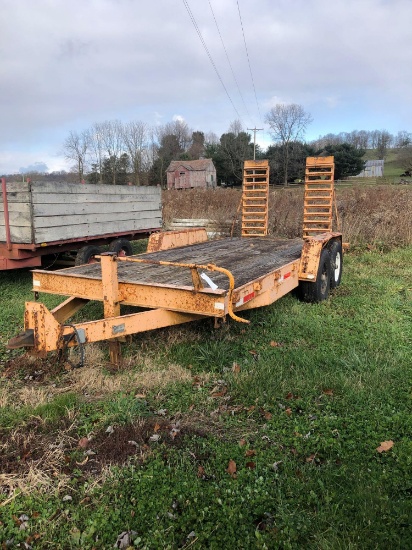 18' Equipment Pro Trailer, 14k with ramps