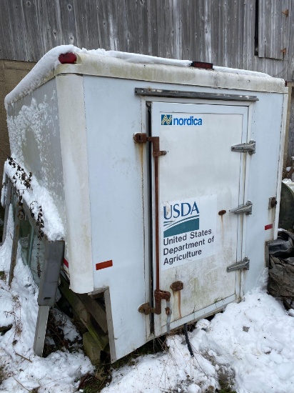 Truck bed storage box