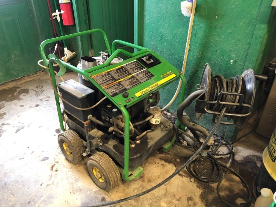 John Deere AC-1500EH electric steam pressure washer, 1500 psi