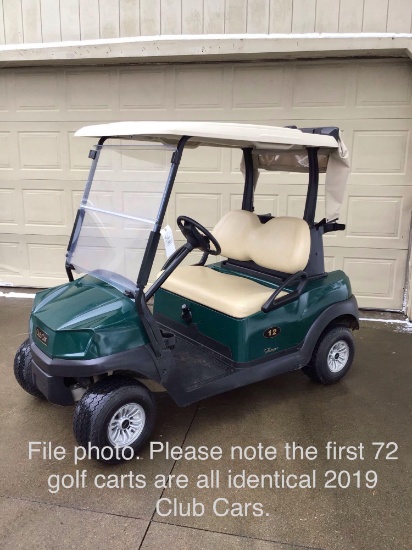 2019 Club Car Tempo gas golf cart #71