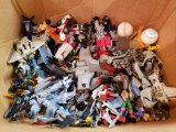 Large Assortment of Star Wars and Transformer Toys