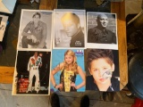 Variety of signed photos