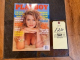 Signed Playboy Magazine - Pamela Anderson