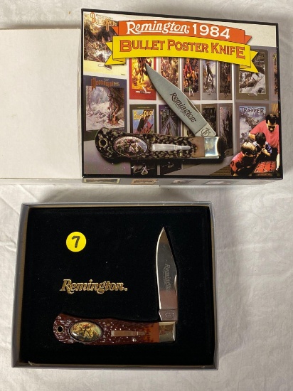 Remington 1984 Bullet poster knife.