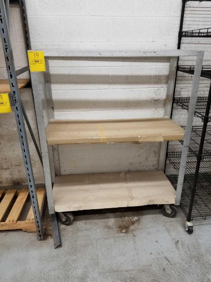 Aluminum rack on casters