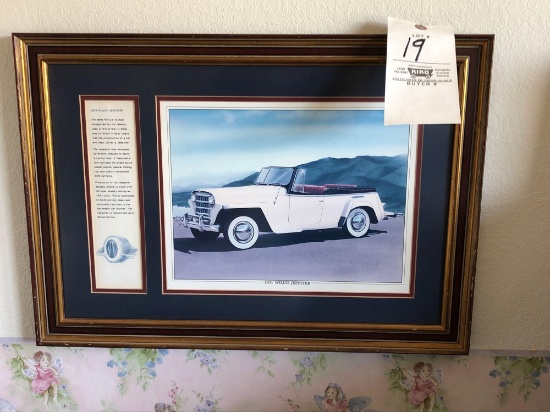 1951 Willys Jeepster Print