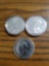Canadian 1980 dollar, 1977 silver jubilee coin, 1978 Canada, winnipeg dollar