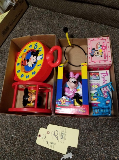2 boxes Disney toys