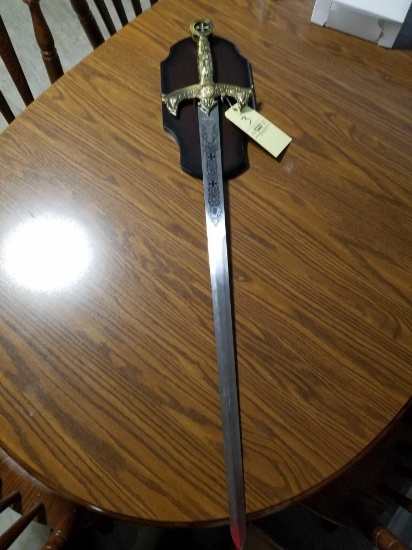 Decorative sword with holder 47.5 inches