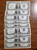 Silver certificates $1 notes 1957