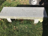 Marble bench