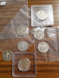 Standing liberty quarters