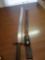Arta_ Faba_De Toledo 1895 sabre, 23 inch blade, 6 stamped in crossbar, with leather sheath
