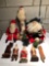 Santa Clause Decor, Figurines, Plush Dolls