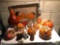 Ceramic Covered Pumpkins, Pumpkin Decor, Fall Decor