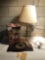 Lamp, Revere Westminster Mantle Clock, Vector Rechargeable Lamp