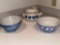 Pottery bowls.