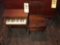 Child's Piano and Chair, Wood Box