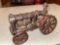 Cast iron toy tractor, 4