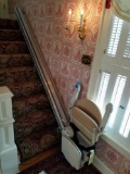 Handicare Simplicity series stair lift installed in 2011, approx. 10 ft. or 9 steps