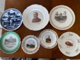 McKinley & Canton Ohio souvenir plates (7).